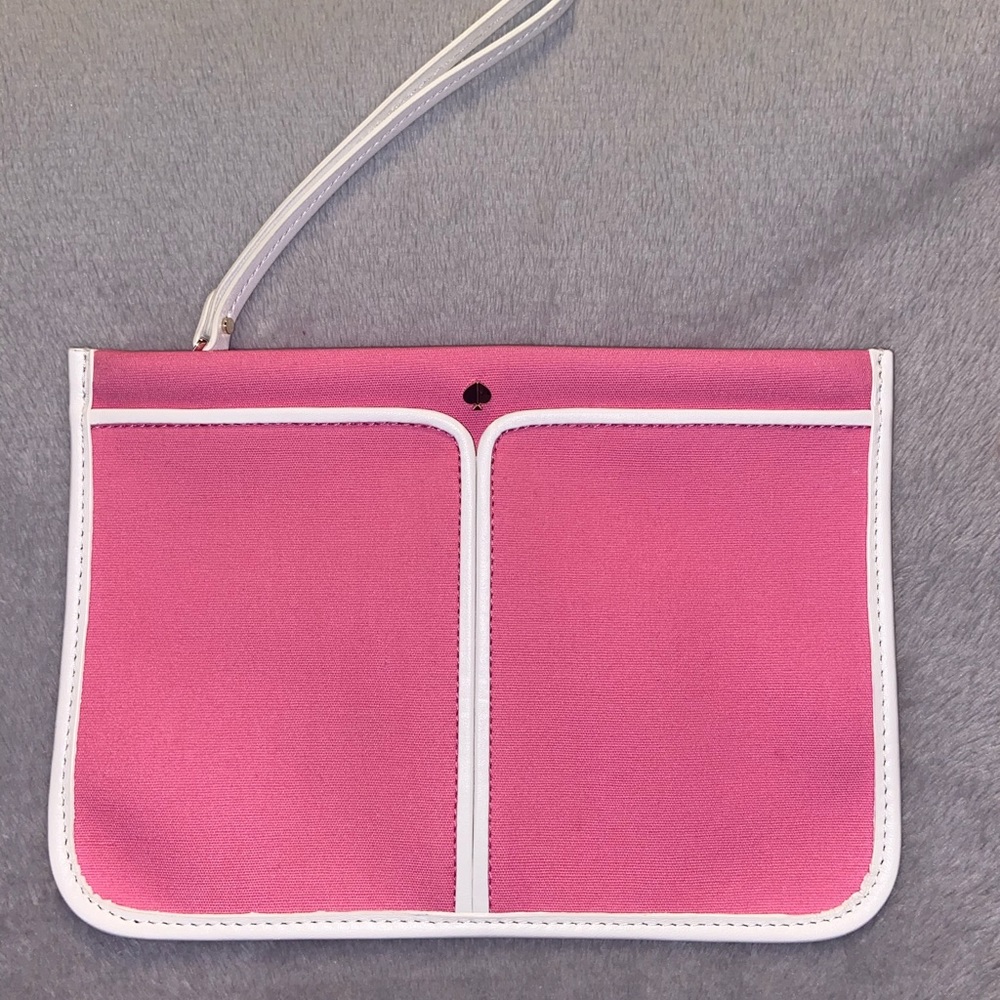 kate spade hibiscus tea wristlet